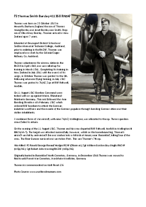 A preview of a PDF biography for Barclay, Thomas Smith